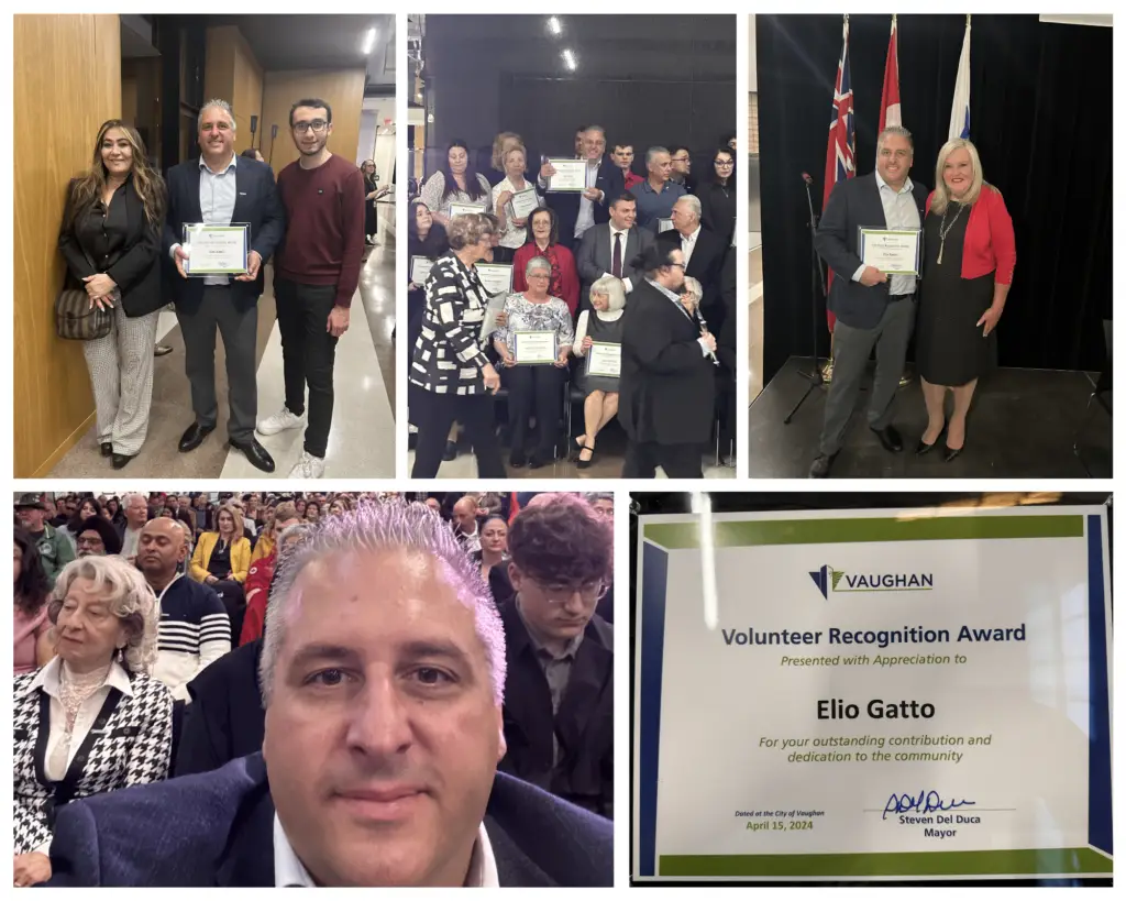 SOCIAL KNOW HOW® Volunteer Recognition Award to Elio Gatto