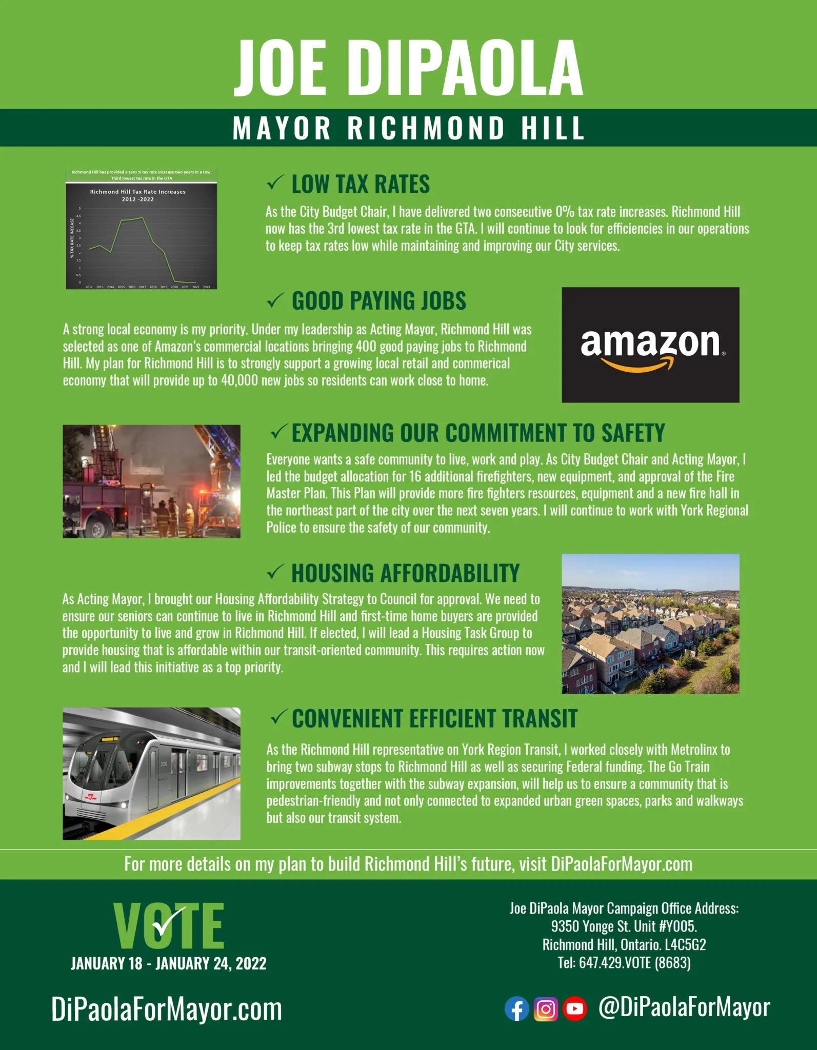 Political Campaign Marketing 2 Campaign postcard designed by Social Know How