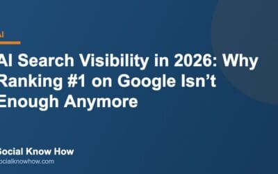 AI Search Visibility in 2026: Why Ranking #1 on Google Isn’t Enough Anymore